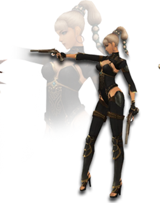 Official artwork of the Dual Gunner